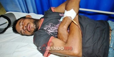Foragido da justiça é picado por cobra e é salvo pela PM, em Ji-Paraná