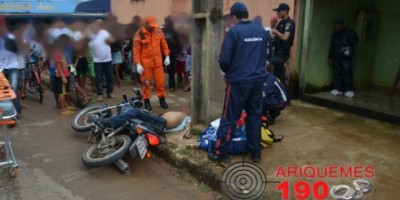 Ariquemes: Pedreiro é executado a tiros no setor 10 por dois elementos