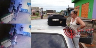 Alvorada do Oeste - MULHER FURTA COFRINHO DE ARRECADAÇÃO DO HOSPITAL DO CÂNCER EM FARMÁCIA