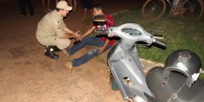Rolim de Moura - Ciclista e Motociclista se envolvem em acidente.