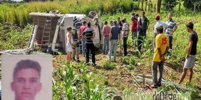 Ouro Preto - Capotamento na BR 364, próximo a Ouro Preto, deixa um morto e dois feridos; Todos residem em Ji-Paraná   