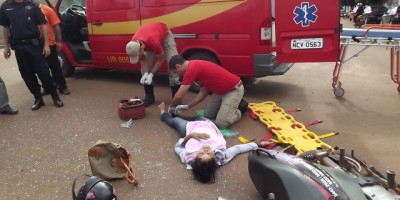 Rolim De Moura –  Grave acidente de trânsito no bairro Planalto.