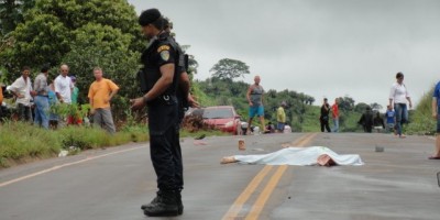 Migrantinópolis. –  Acidente de trânsito com vítima fatal na RO 010.