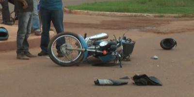 Rolim De Moura – Acidente de trânsito no centro.