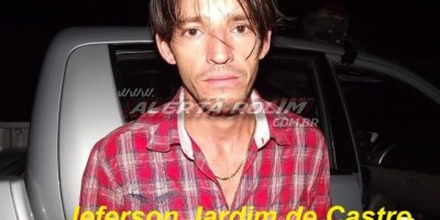 Rolim de Moura – Mais uma vez Jeferson Jardim de Castro é preso pela PM