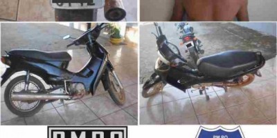Pimenta Bueno :Radiopatrulha recupera motoneta roubada e prende receptador em Pimenta Bueno 