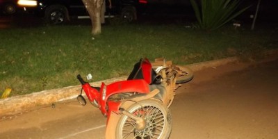 Rolim de Moura –  Motociclista sofre queda na Av. Rio Madeira após atropelar cachorro