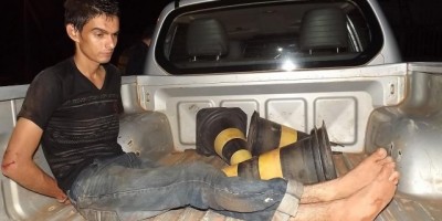 Rolim de Moura – Jovem detido após furtar uma oficina de motos 