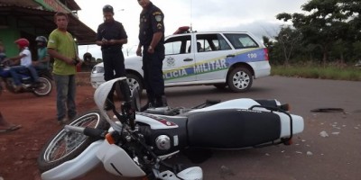 Rolim de Moura –   Carro invade a preferencial e provoca acidente de trânsito