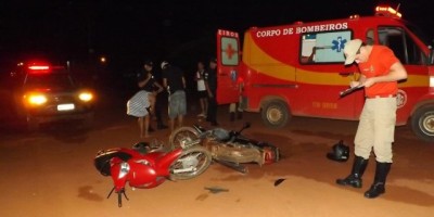 Rolim de Moura –  Motociclista invade contramão e provoca acidente