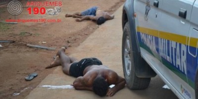 Ariquemes –  Elemento após esfaquear desafeto parte para cima de policiais e é alvejado a tiros e morre no local