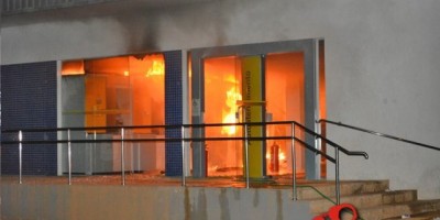 URGENTE - Bando explode vários caixas eletrônicos do Banco do Brasil, em Mirante da Serra