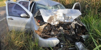 BR 364 - Acidente na divisa de Ouro Preto e Jaru deixa uma vítima fatal
