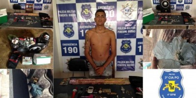 Pimenta Bueno :Mais uma “Boca de Fumo” e fechada pela Radiopatrulha em Pimenta Bueno
