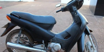 Rolim de Moura –  Moto adulterada é apreendida  pela Polícia Militar