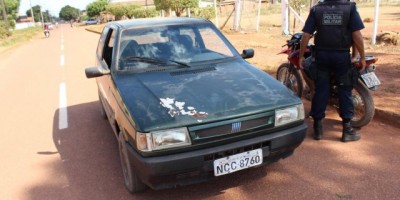 Rolim de Moura –  Polícia Militar recupera carro furtado de ex-vereadora