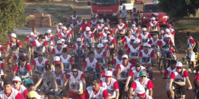 Rolim de Moura –  Primeiro passeio ciclístico realizado pelo Corpo de Bombeiros (FOTOS)