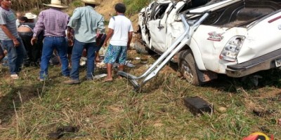 SÃO MIGUEL - Duas pessoas de Rolim de Moura morrem em acidente de trânsito próximo a São Miguel