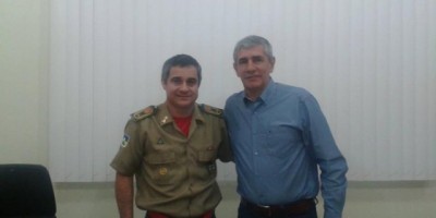 PORTO VELHO -  Vereador Rodnei Paes visita Comando geral dos Bombeiros