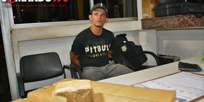 Ji-Paraná – PRF prende casal transportando maconha de Ariquemes para Ji-Paraná