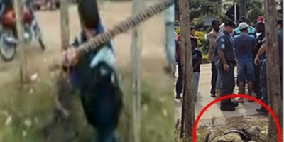 Brasil - Espirito Santo - Cansado de esperar pela justiça, pai enfurecido mata estuprador de sua filha (cenas fortes) - VÍDEO