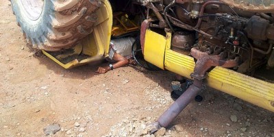 Triunfo - TRABALHADOR MORRE APÓS ACIDENTE COM TRATOR