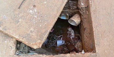 PORTO VELHO -CHOCANTE - Feto é encontrado jogado em esgoto da UPA da zona Leste