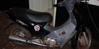 Rolim de Moura –  Moto furtada em poucos minutos é recuperada pela PM