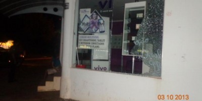 Rolim de Moura –  Loja de aparelhos celulares é arrombada 