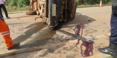 Colorado do Oeste. - Residente do DER morre após acidente de carro 