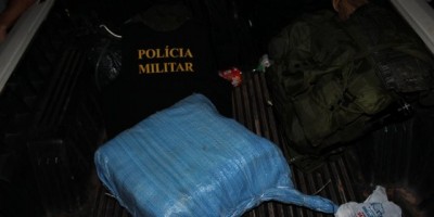 Alta Floresta – Polícia Militar e Serviço de Inteligência apreendem aproximadamente 34 kg de drogas próximo ao Distrito de Izidolândia
