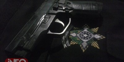Pimenta Bueno – Adolescente é flagrado com uma arma de brinquedo ameaçando pessoas