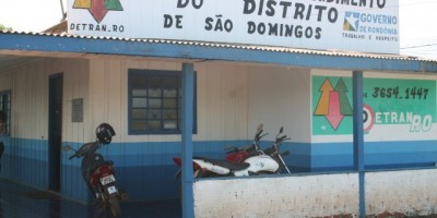 São Domingos:Bandidos invadem prédio da CIRETRAN e roubam duas motocicletas e arma do vigilante