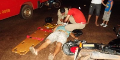 Rolim de Moura –  Acidente de trânsito no cruzamento da Avenida Boa Vista com Rua Rio Madeira