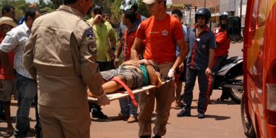 Rolim de Moura –  Criança é atropelada por carro no centro da cidade