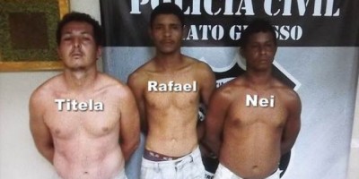Mato Grosso - Cuiabá  - BANDIDOS SÃO PRESOS E CONFESSAM TER ASSASSINADO JOVEM QUE DESAPARECEU EM PIMENTA BUENO