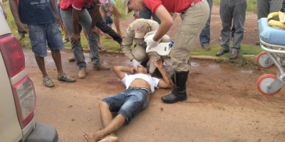 Rolim de Moura –   Ciclista é atropelado por caminhonete na Rua Rio Madeira