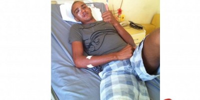 PORTO VELHO - FORA DE PERIGO - Policial Militar que levou facada no crânio se recupera na capital