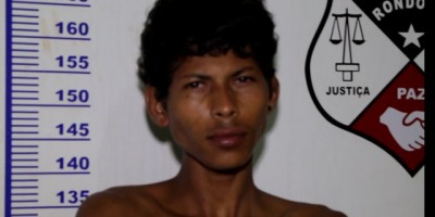Rolim de Moura – Ladrão é preso pela PM usando roupa e calçado que tinha acabado de furtar