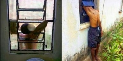 BRASIL -Homem morre ao tentar sair de casa pela janela