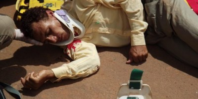 Rolim de Moura –  Condutor de caminhonete avança preferencial, bate em motociclista e foge do local