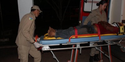 Rolim de Moura – Motociclista embriagado sofre queda ao passar sobre quebra-molas na RO-010