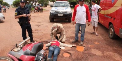 Rolim de Moura – Acidente de trânsito no cruzamento da Avenida Aracajú com Rua Jaguaribe