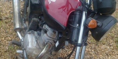 Seringueiras - PM recupera moto furtada da cidade de Rolim de Moura