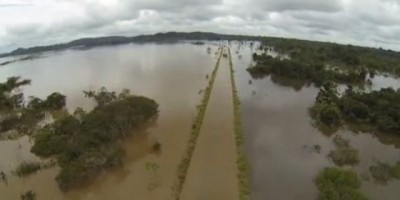 BR 364 - Por medida de segurança, PRF decide fechar BR 364 entre RO e AC - Veja vídeo