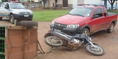 Rolim de Moura –  Acidente de trânsito no cruzamento da Avenida Curitiba com Rua Barão de Melgaço