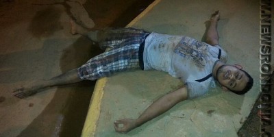 PORTO VELHO - Assaltante é surrado por populares após tentar roubar pedestre