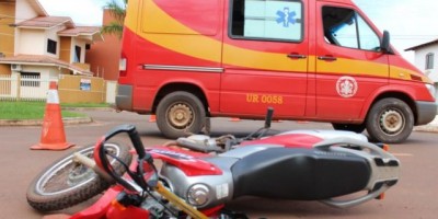 Rolim de Moura –  Acidente de trânsito no cruzamento da Rua Rio Madeira com Avenida Florianópolis