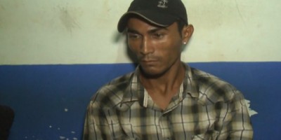 Rolim de Moura –  Homem suspeito de roubar aparelho celular é conduzido à Delegacia de Polícia