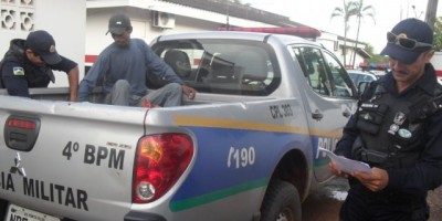 Rolim de Moura –  Através de Mandado de Prisão, Polícia Militar prende homem que se passava por irmão já falecido